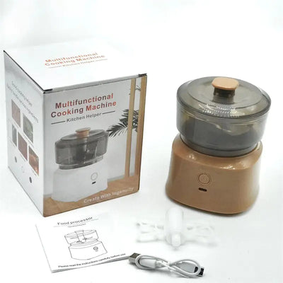 Mini Wireless Electric Garlic Press and Masher - Lunqara 