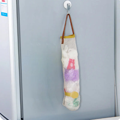 Fruits and Vegetables Storage Net Bag with Onion Hanger