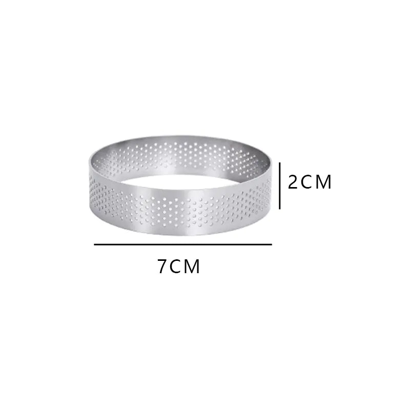 304 Stainless Steel Mousse Ring Mold for Baking - Lunqara