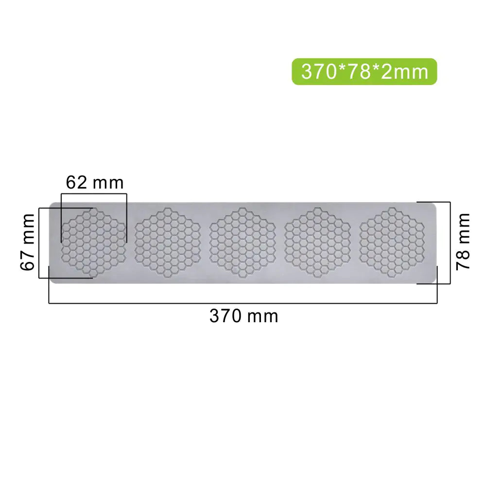 New Silicone Mold for Cake Decoration and Chocolate - Lunqara 