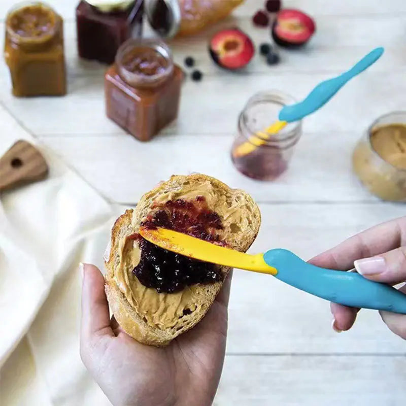 Silicone Platypus Spreader and Mixing Tool for Baking