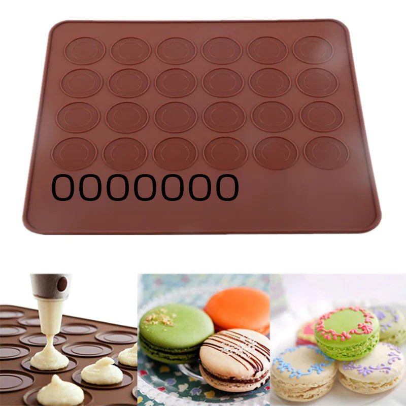 48 - Cavity and 30 - Cavity Silicone Baking Mats Set - Lunqara
