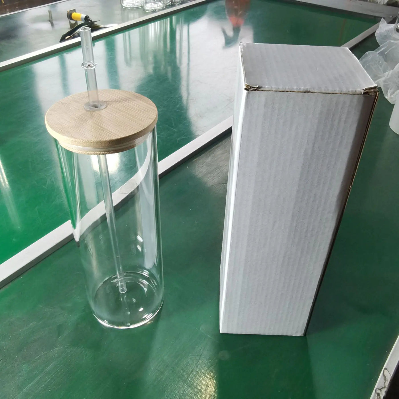 16oz High Borosilicate Glass Beer and Cola Cup - Lunqara 