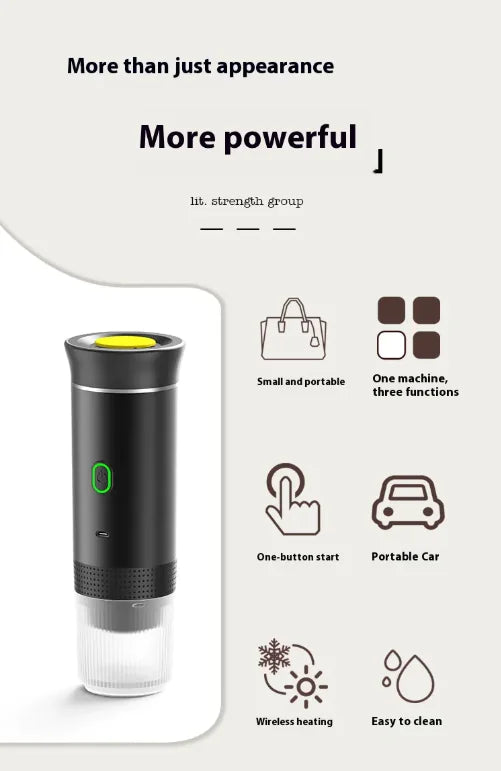 Portable Coffee Maker - Lunqara 