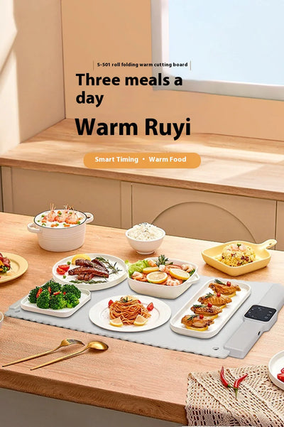 Silicone Roll-Up Warming Plate - Lunqara 