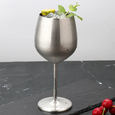 500ml Creative 304 Stainless Steel Wine Goblet - Lunqara 
