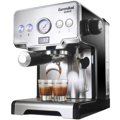 Italian Semi - Automatic Coffee Machine - Lunqara