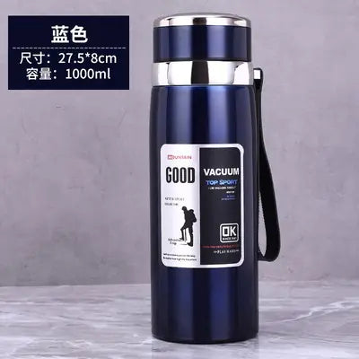 Stainless Steel Insulated Tea Cup 1000ml for Outdoors - Lunqara 