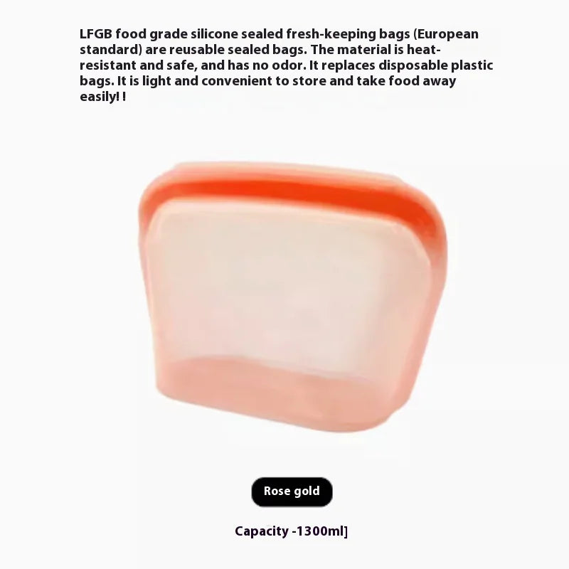 Food Grade Silicone Sealed Bag