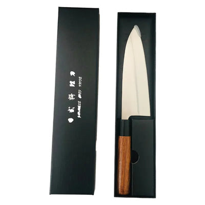 Japanese Fish Head Chef Knife for Salmon and Sashimi - Lunqara