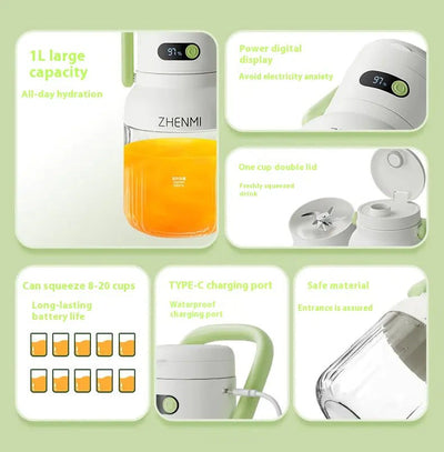 Portable Kitchen Juicer - Lunqara