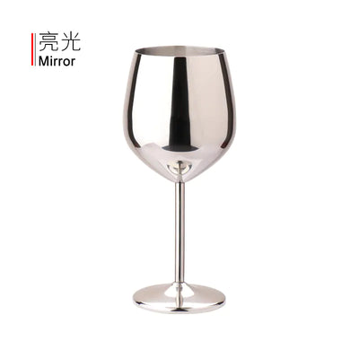 500ml Creative 304 Stainless Steel Wine Goblet - Lunqara 