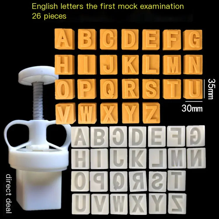 Adjustable Mooncake and Pastry Mold for Baking