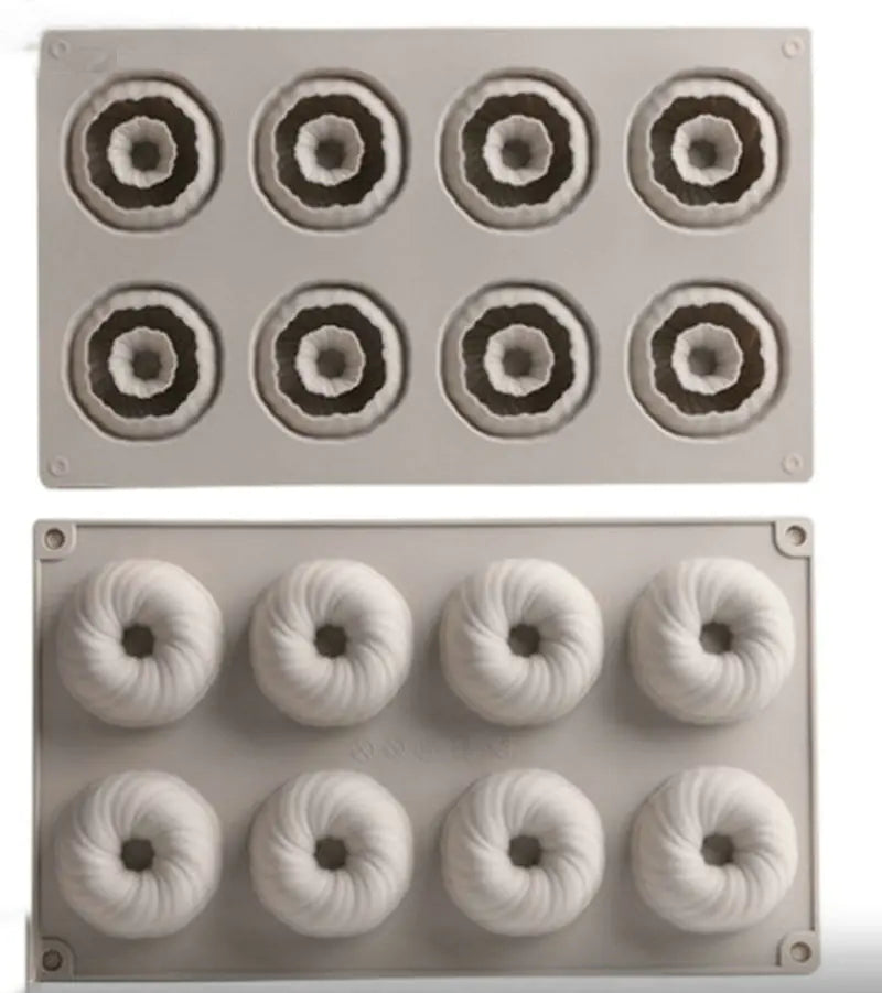 French Mousse Silicone Cake Mold for DIY Baking - Lunqara 