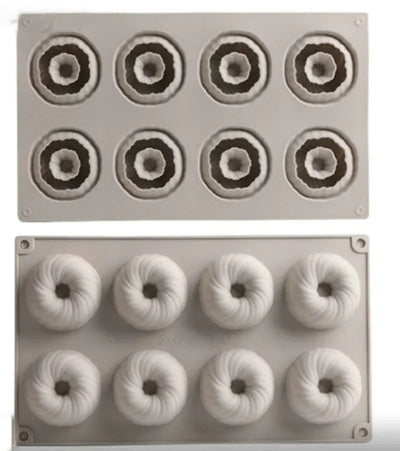 French Mousse Silicone Cake Mold for DIY Baking - Lunqara 