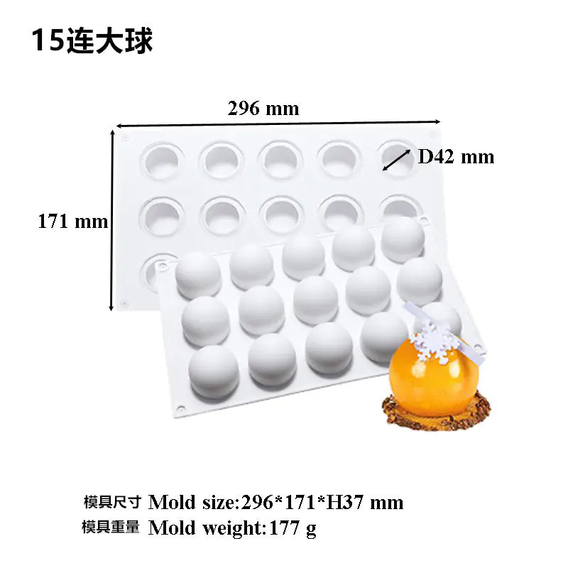 New Ocean Shell Silicone Mousse Cake Mold for Baking