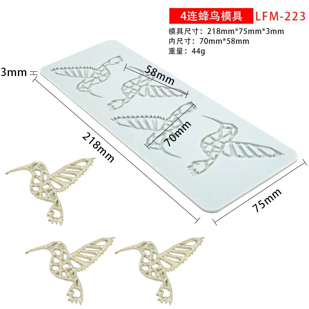 Pineapple Fruit Crisps Silicone Lace Mat for Baking