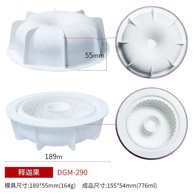 Single Silicone Mold for Donut Mousse Cake, DIY