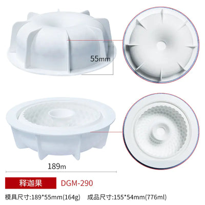 Single Silicone Mold for Donut Mousse Cake, DIY
