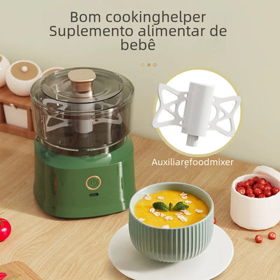 Mini Wireless Electric Garlic Press and Masher - Lunqara 