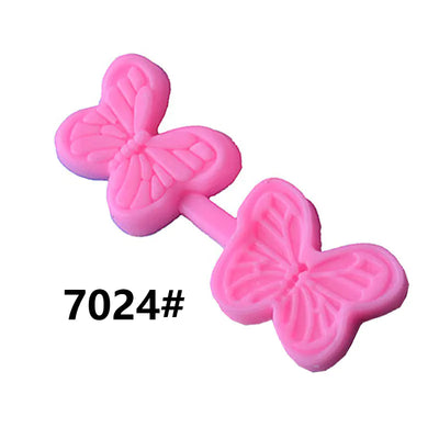 New Clover Butterfly Flower Silicone Mold for Cake Decor