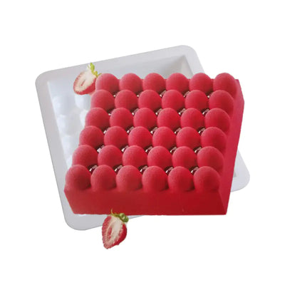 Circular Silicone Cake Mold for DIY Baking Decorations