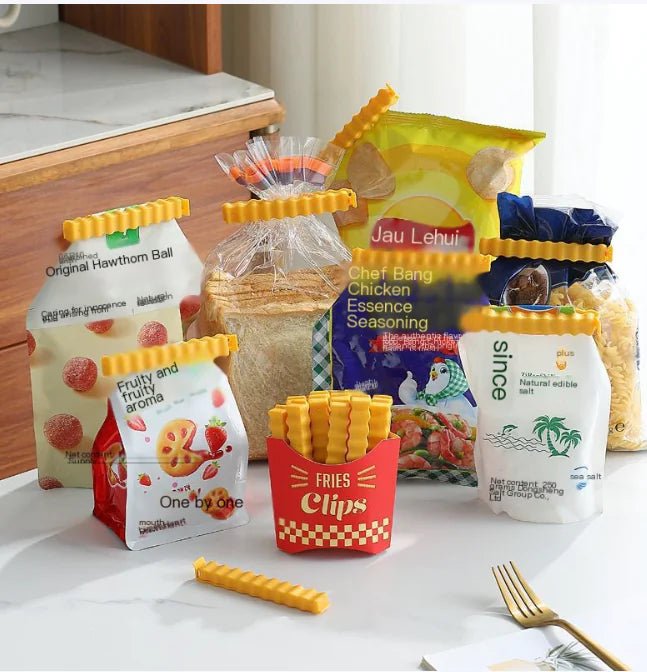 Food Sealing Clips for Snacks and Bread Bags - Lunqara