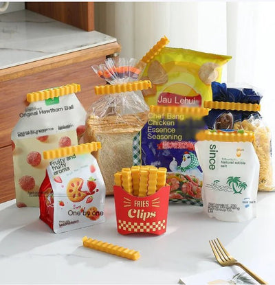 Food Sealing Clips for Snacks and Bread Bags - Lunqara