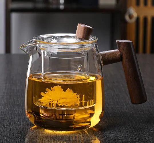 Heat-resistant Glass Teapot