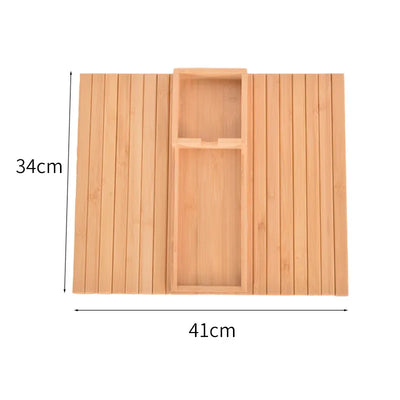 Bamboo Sofa Arm Rest Tray - Lunqara 