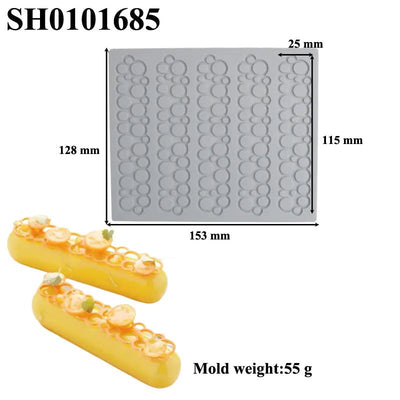 Silicone Leaf - Shaped Platter Molds for Desserts - Lunqara