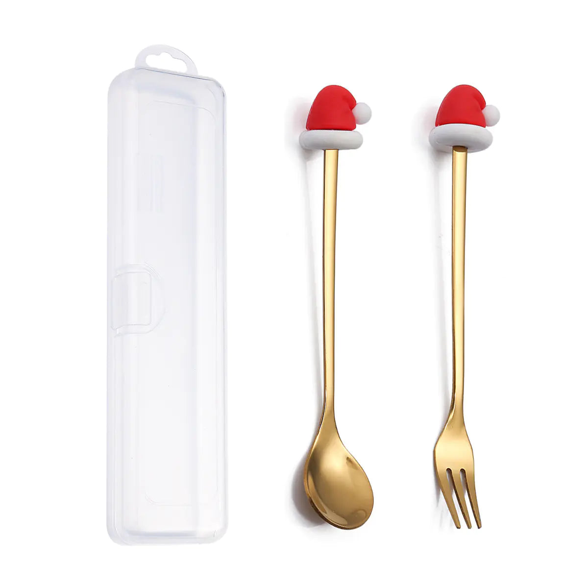 Stainless Steel Christmas Spoon Set with Forks