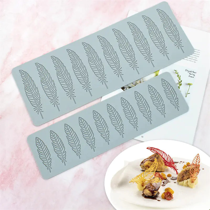 New Silicone Geometric Oval Lace Mat for Cake Decor