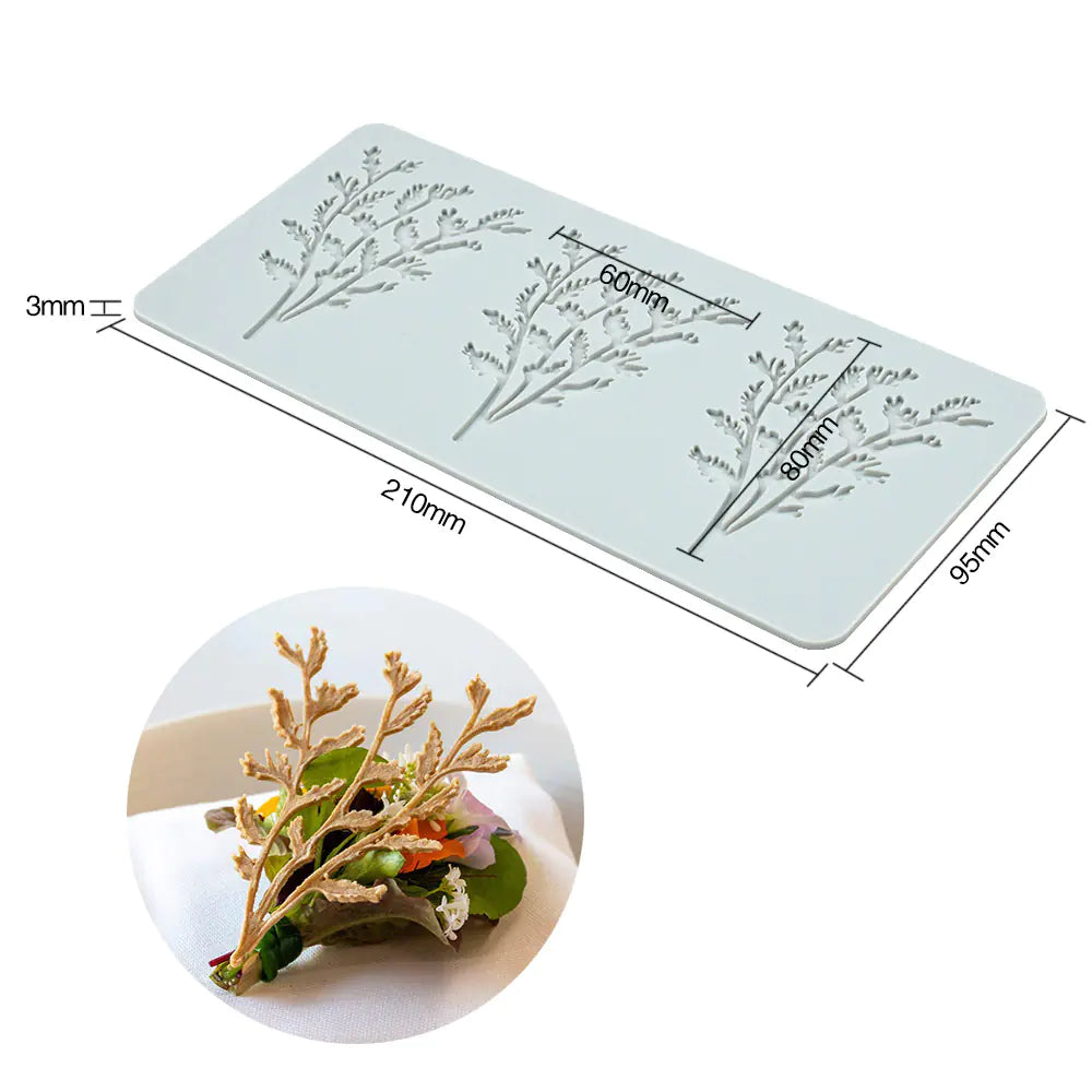 Pineapple Fruit Crisps Silicone Lace Mat for Baking