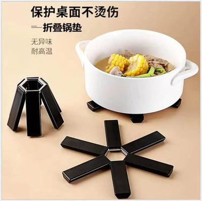 Creative Folding Kitchen Pot Mat and Placemats
