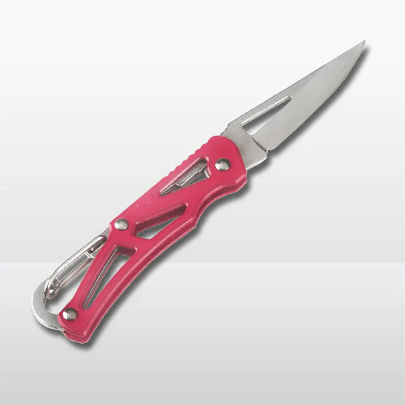 Mini Folding Key Knife - Stainless Steel Outdoor Tool