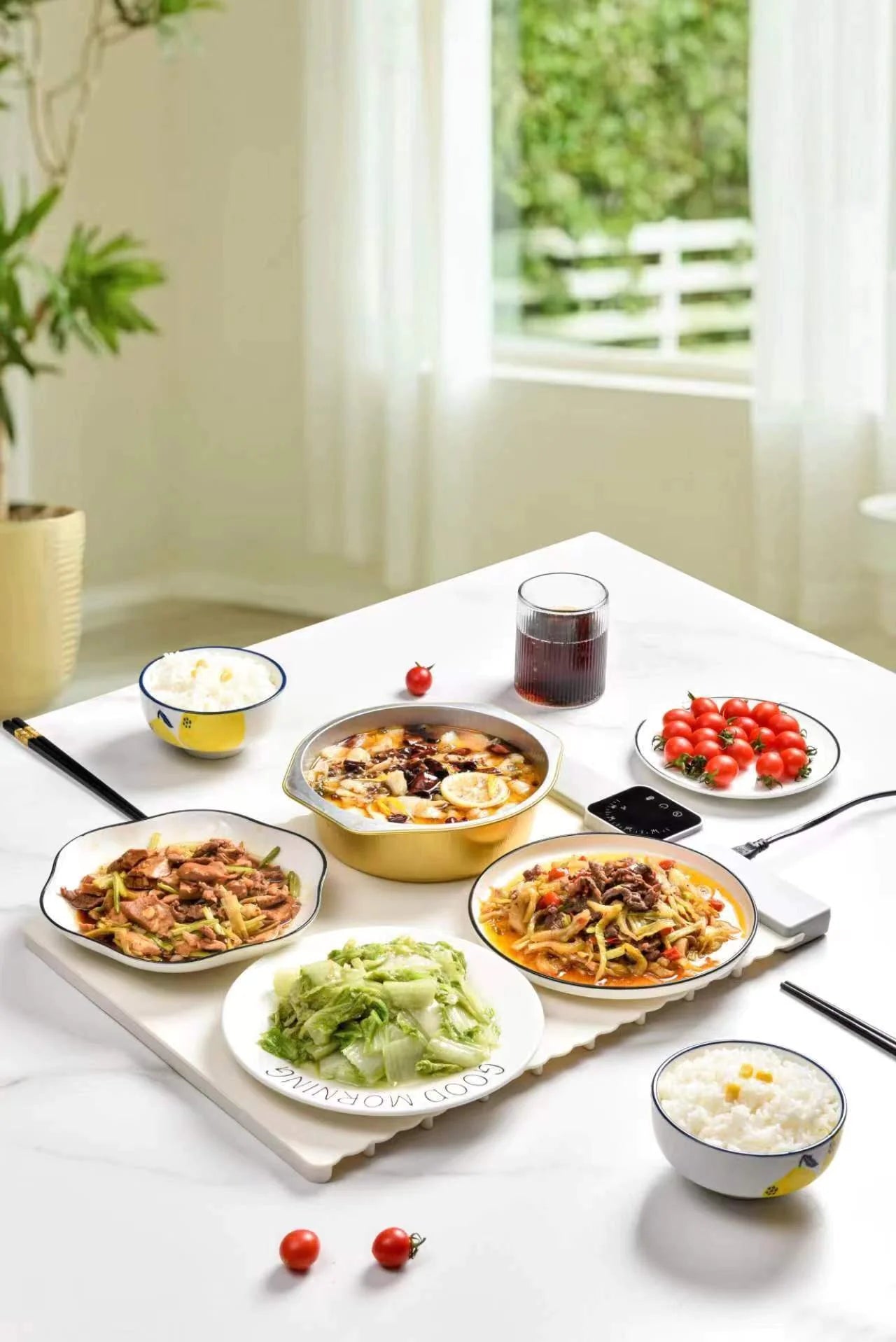 Silicone Roll-Up Warming Plate - Lunqara 