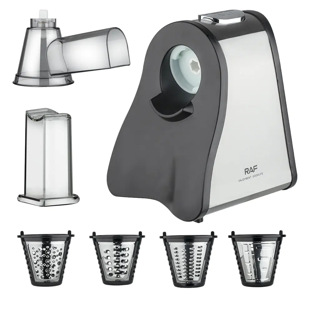 Electric Cheese Grater and Vegetable Slicer Machine - Lunqara