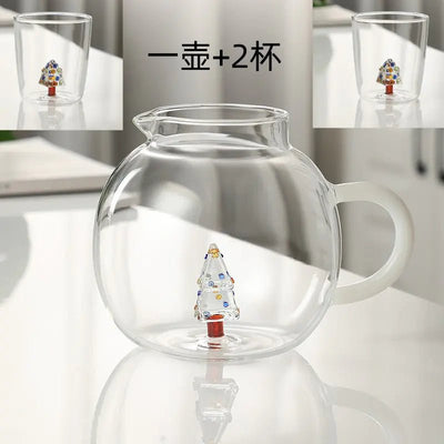 Cute Big Belly Cold Water Jug with Animal Farm Design - Lunqara