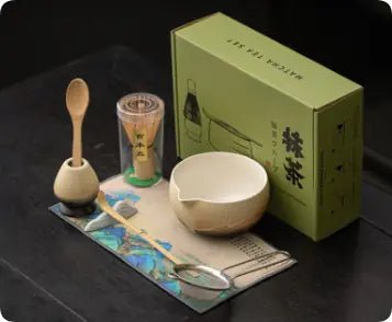 Matcha Bowl 8 - Piece Set - Lunqara