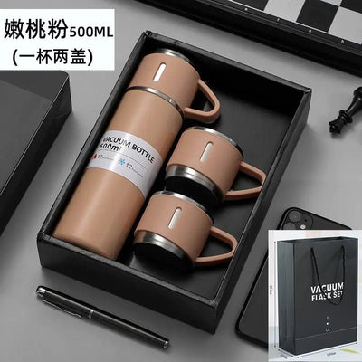 New 304 Stainless Steel Insulated Tea Cup Gift Set - Lunqara