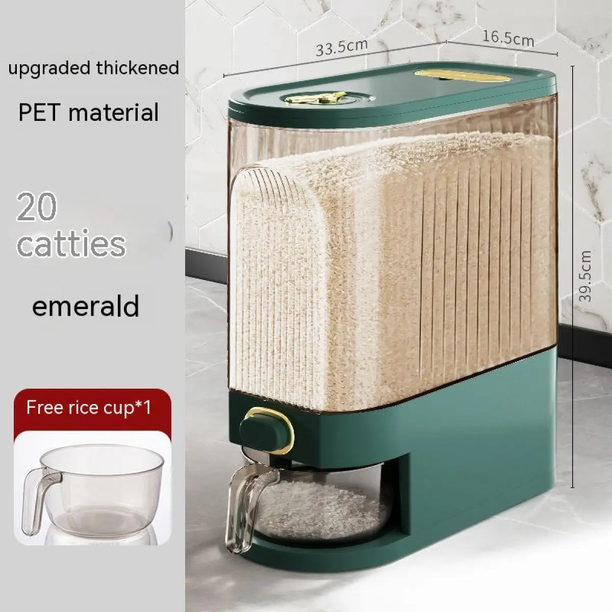 Rice Storage Dispenser