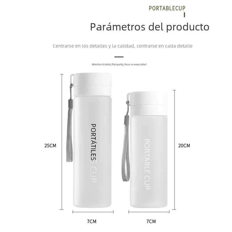 New Outdoor Large Capacity Sports Water Bottle with Strap