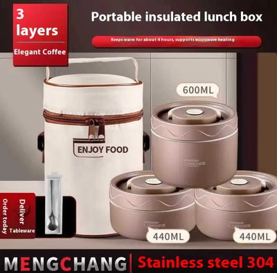 Multi-layer Extra Long Insulation Lunch Box