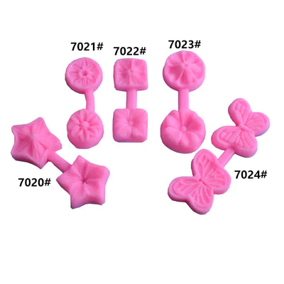 New Clover Butterfly Flower Silicone Mold for Cake Decor