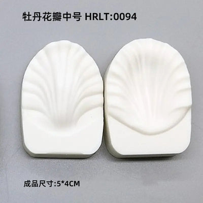 3D Silicone Molds for Leaf and Petal Decorations