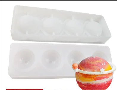 Silicone Mousse Cake Mold for French Desserts and Ice Cream - Lunqara