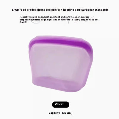 Food Grade Silicone Sealed Bag