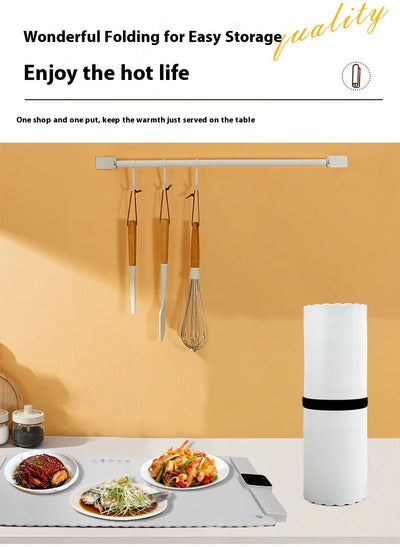 Silicone Roll-Up Warming Plate - Lunqara 
