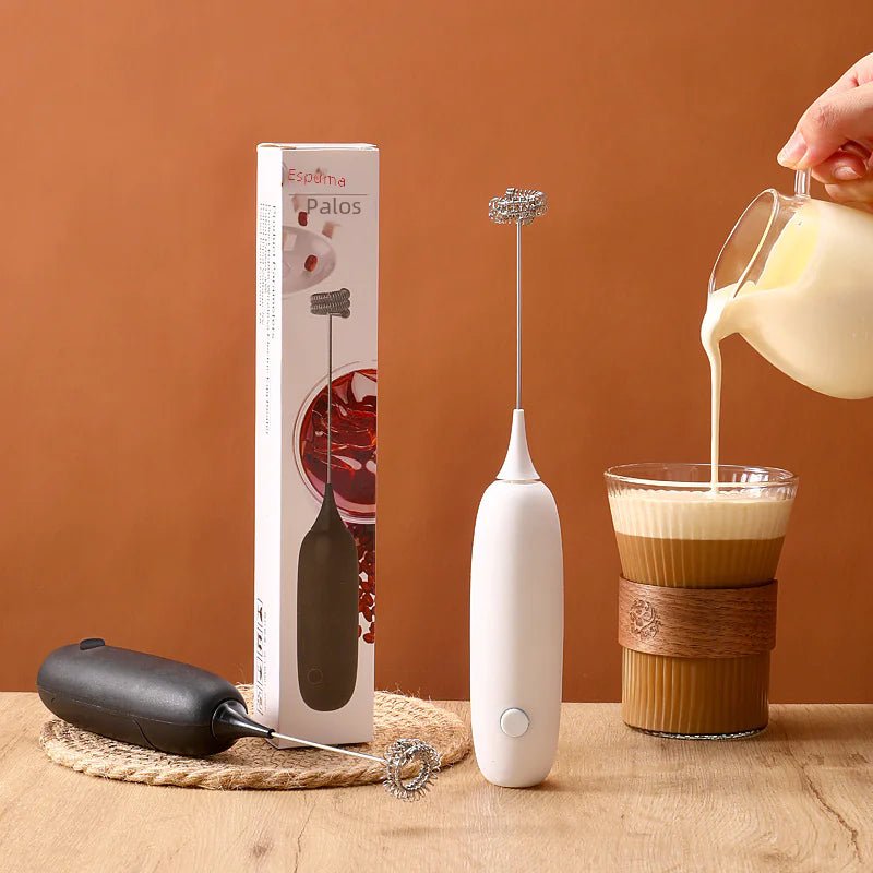 Handheld Electric Milk Frother for Home Baking - Lunqara